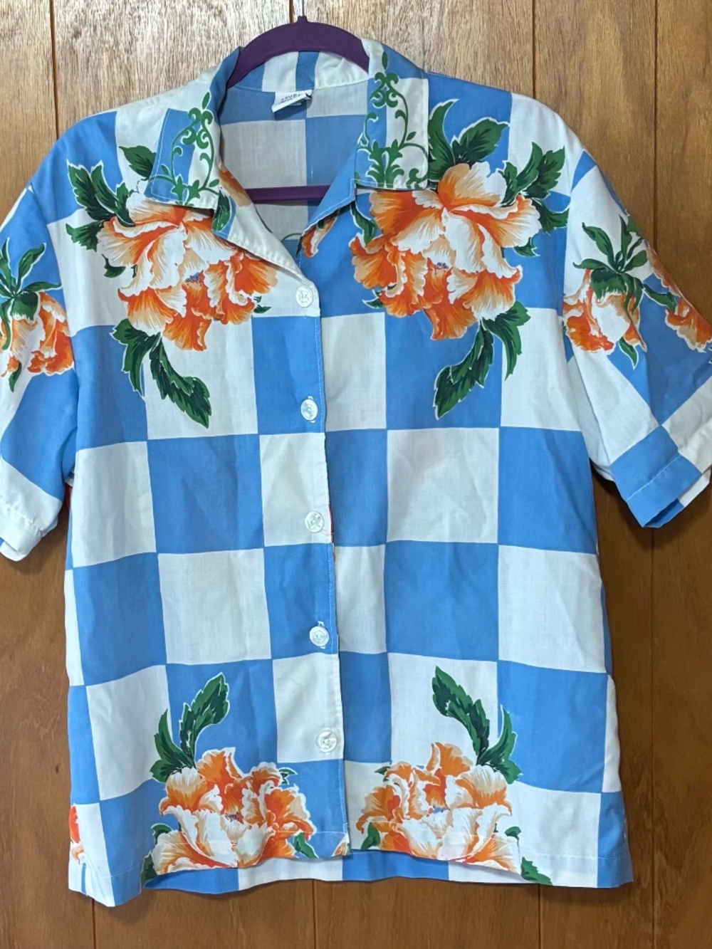 Psychic Outlaw Checkerboard Camp Shirt
